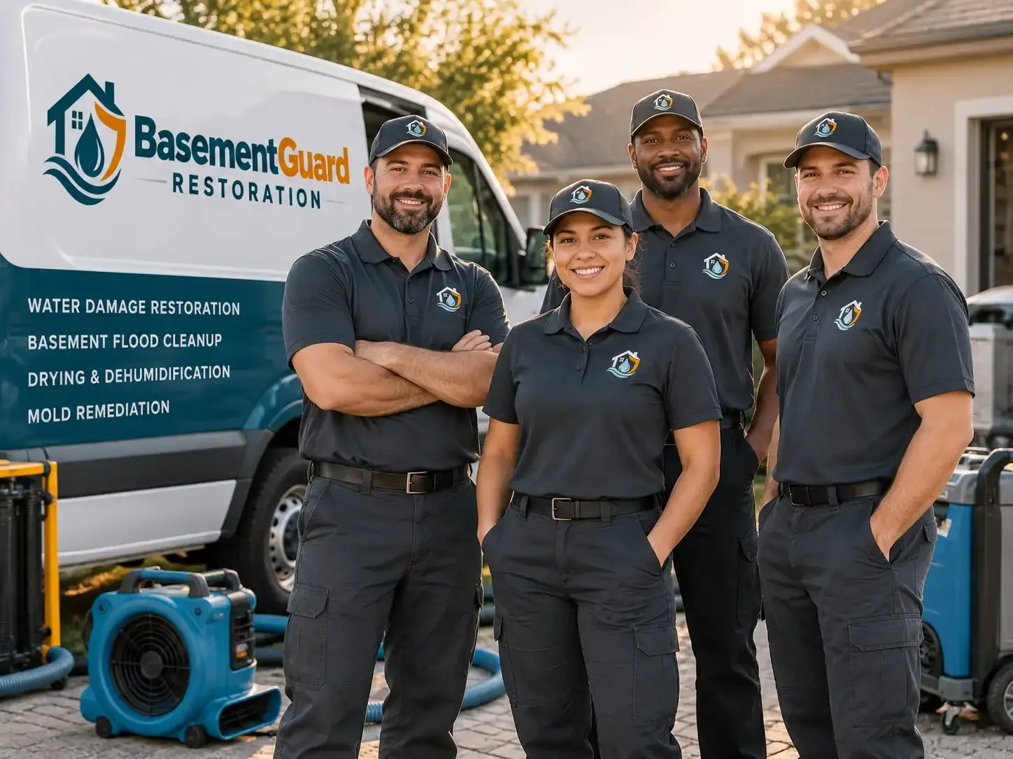 Basement Water Damage Restoration company in Ola, ID